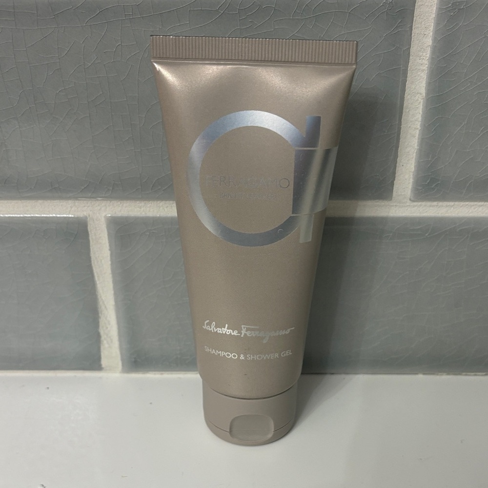 Ferragamo Bright Leather Shampoo and Shower Gel 100ml